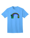 End Of The Rainbow - Premium Adult Beer-Themed T-Shirt Collection-Mens T-shirts-TooLoud-Aquatic-Blue-Small-Davson Sales