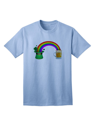 End Of The Rainbow - Premium Adult Beer-Themed T-Shirt Collection-Mens T-shirts-TooLoud-Light-Blue-Small-Davson Sales