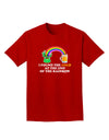 End Of The Rainbow Text Adult Dark T-Shirt-Mens T-Shirt-TooLoud-Red-Small-Davson Sales