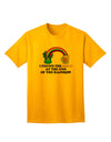 End Of The Rainbow Text - Premium Adult T-Shirt Collection-Mens T-shirts-TooLoud-Gold-Small-Davson Sales