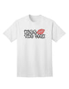 Enhance Your Culinary Style with the Kiss the Cook Lips Adult T-Shirt from TooLoud-Mens T-shirts-TooLoud-White-Small-Davson Sales