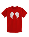 Epic Angel Wings Design Childrens Dark T-Shirt-Childrens T-Shirt-TooLoud-Red-X-Small-Davson Sales