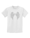 Epic Angel Wings Design Childrens T-Shirt-Childrens T-Shirt-TooLoud-White-X-Small-Davson Sales