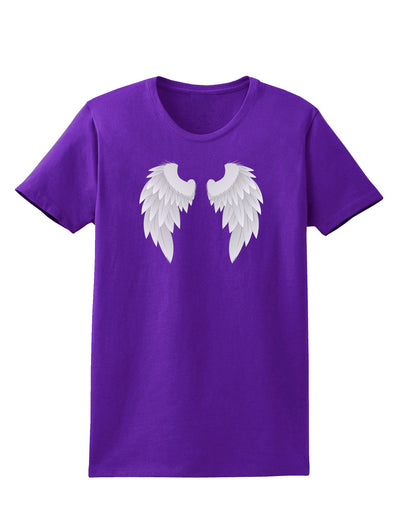 Epic Angel Wings Design Womens Dark T-Shirt-Womens T-Shirt-TooLoud-Purple-X-Small-Davson Sales