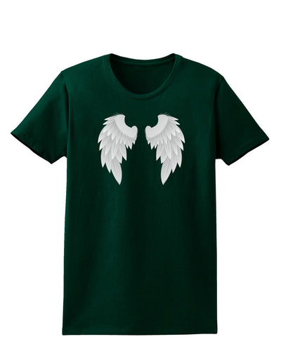 Epic Angel Wings Design Womens Dark T-Shirt-Womens T-Shirt-TooLoud-Forest-Green-Small-Davson Sales