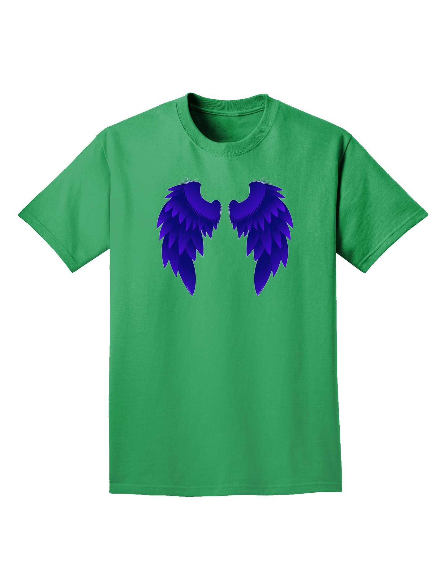 Epic Dark Angel Wings Design Adult Dark T-Shirt-Mens T-Shirt-TooLoud-Kelly-Green-Small-Davson Sales
