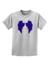 Epic Dark Angel Wings Design Childrens T-Shirt-Childrens T-Shirt-TooLoud-AshGray-X-Small-Davson Sales