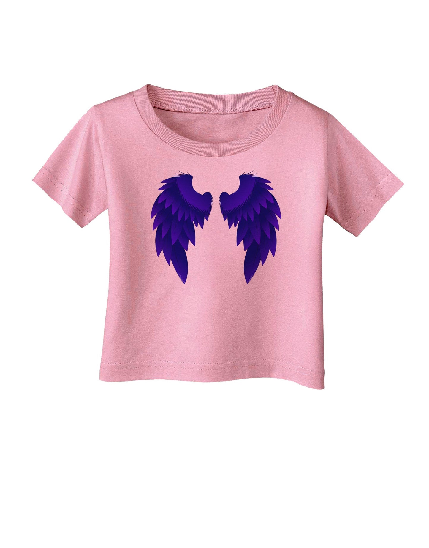 Epic Dark Angel Wings Design Infant T-Shirt-Infant T-Shirt-TooLoud-Candy-Pink-06-Months-Davson Sales