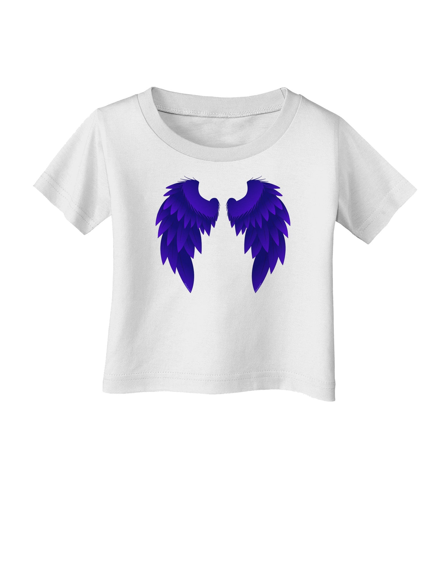 Epic Dark Angel Wings Design Infant T-Shirt-Infant T-Shirt-TooLoud-White-06-Months-Davson Sales
