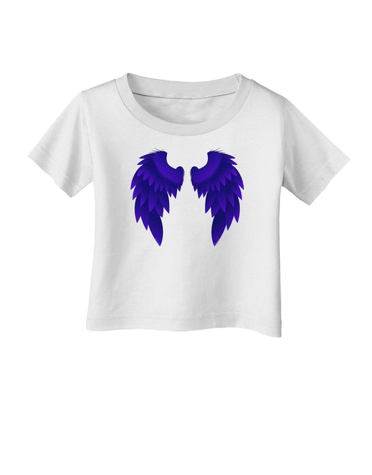 Epic Dark Angel Wings Design Infant T-Shirt-Infant T-Shirt-TooLoud-White-06-Months-Davson Sales