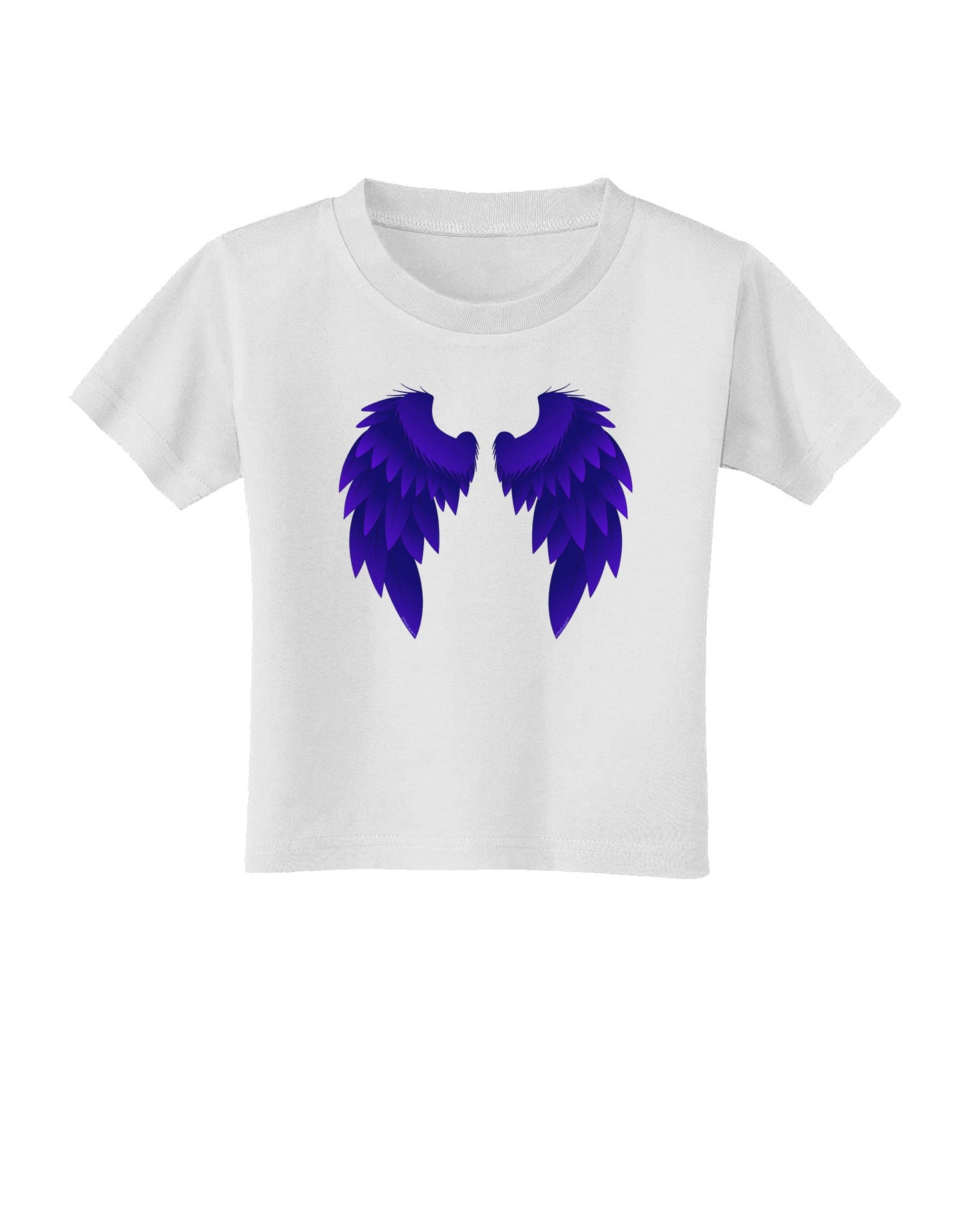 Epic Dark Angel Wings Design Toddler T-Shirt-Toddler T-Shirt-TooLoud-White-2T-Davson Sales