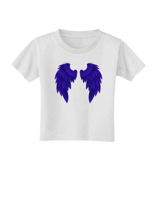 Epic Dark Angel Wings Design Toddler T-Shirt-Toddler T-Shirt-TooLoud-White-2T-Davson Sales