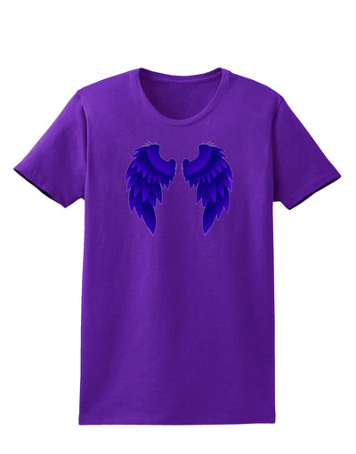 Epic Dark Angel Wings Design Womens Dark T-Shirt-Womens T-Shirt-TooLoud-Purple-X-Small-Davson Sales