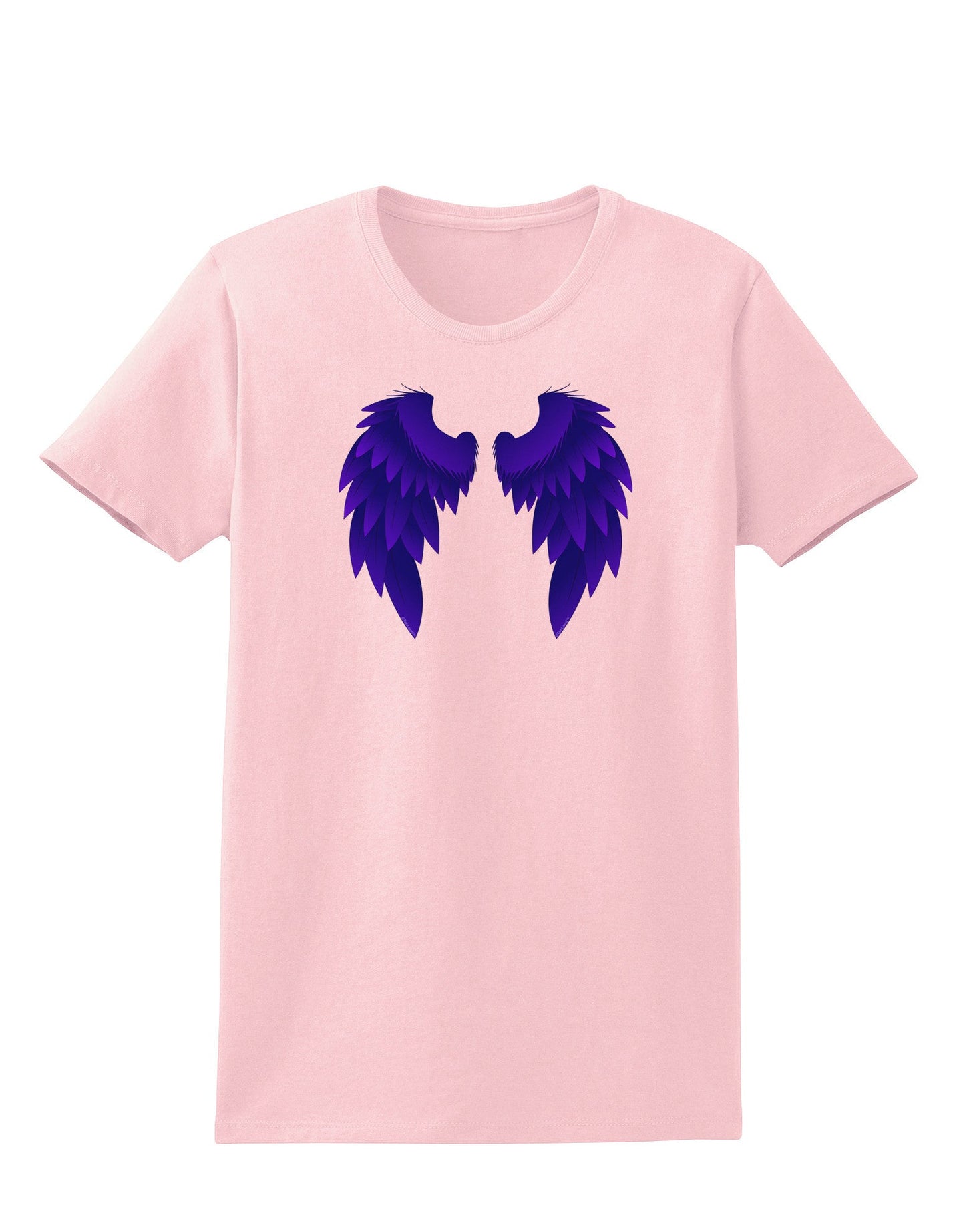 Epic Dark Angel Wings Design Womens T-Shirt-Womens T-Shirt-TooLoud-PalePink-X-Small-Davson Sales