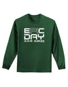Epic Pi Day Text Design Adult Long Sleeve Dark T-Shirt by TooLoud-TooLoud-Dark-Green-Small-Davson Sales