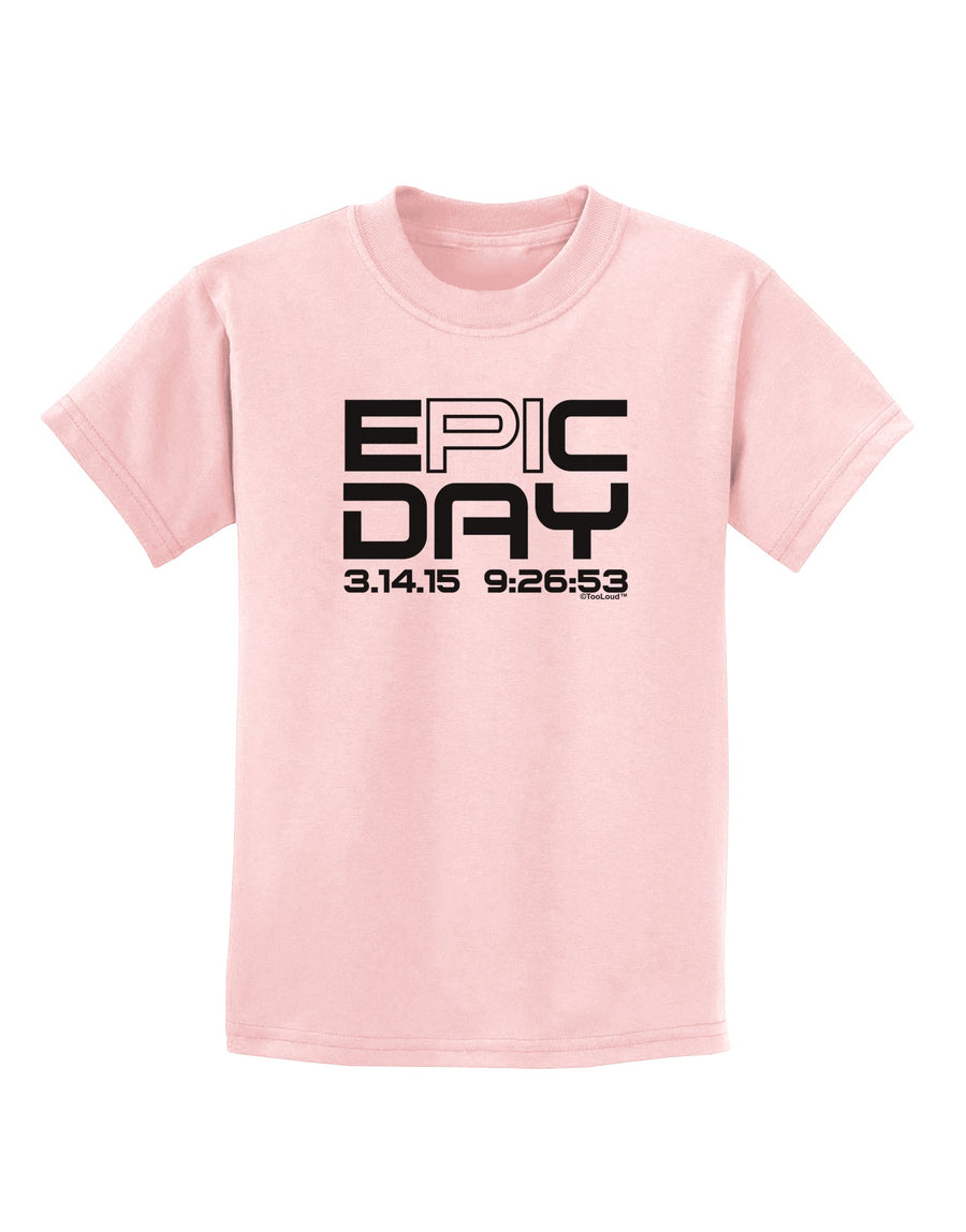 Epic Pi Day Text Design Childrens T-Shirt by TooLoud-Childrens T-Shirt-TooLoud-White-X-Small-Davson Sales