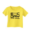 Epic Pi Day Text Design Infant T-Shirt by TooLoud-Infant T-Shirt-TooLoud-Yellow-06-Months-Davson Sales