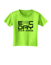 Epic Pi Day Text Design Toddler T-Shirt by TooLoud-Toddler T-Shirt-TooLoud-Lime-Green-2T-Davson Sales