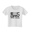 Epic Pi Day Text Design Toddler T-Shirt by TooLoud-Toddler T-Shirt-TooLoud-White-2T-Davson Sales