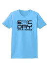 Epic Pi Day Text Design Womens T-Shirt by TooLoud-Womens T-Shirt-TooLoud-Aquatic-Blue-X-Small-Davson Sales