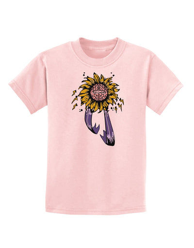 Epilepsy Awareness Childrens T-Shirt-Childrens T-Shirt-TooLoud-PalePink-X-Small-Davson Sales