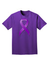 Epilepsy Awareness Ribbon - Purple Adult Dark T-Shirt-Mens T-Shirt-TooLoud-Purple-Small-Davson Sales