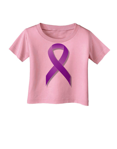 Epilepsy Awareness Ribbon - Purple Infant T-Shirt-Infant T-Shirt-TooLoud-Candy-Pink-06-Months-Davson Sales