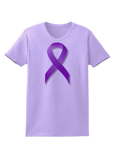 Epilepsy Awareness Ribbon - Purple Womens T-Shirt-Womens T-Shirt-TooLoud-Lavender-X-Small-Davson Sales