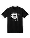 Equal Paint Splatter Adult Dark T-Shirt by TooLoud-Mens T-Shirt-TooLoud-Black-Small-Davson Sales