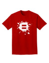 Equal Paint Splatter Adult Dark T-Shirt by TooLoud-Mens T-Shirt-TooLoud-Red-Small-Davson Sales