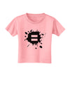 Equal Paint Splatter Toddler T-Shirt by TooLoud-Toddler T-Shirt-TooLoud-Candy-Pink-2T-Davson Sales