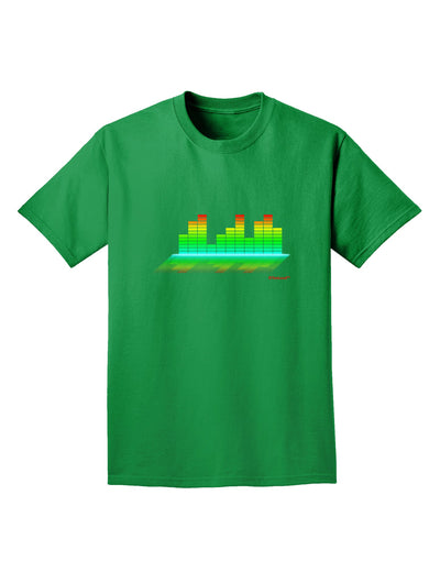 Equalizer Bars Design Adult Dark T-Shirt by TooLoud-Mens T-Shirt-TooLoud-Kelly-Green-Small-Davson Sales