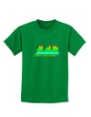 Equalizer Bars Design Childrens Dark T-Shirt by TooLoud-Childrens T-Shirt-TooLoud-Kelly-Green-X-Small-Davson Sales