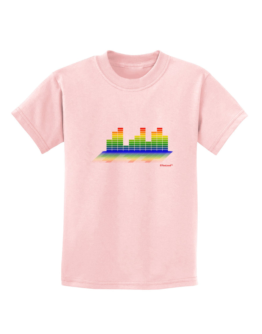 Equalizer Bars Design Childrens T-Shirt by TooLoud-Childrens T-Shirt-TooLoud-White-X-Small-Davson Sales