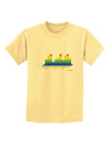 Equalizer Bars Design Childrens T-Shirt by TooLoud-Childrens T-Shirt-TooLoud-Daffodil-Yellow-X-Small-Davson Sales