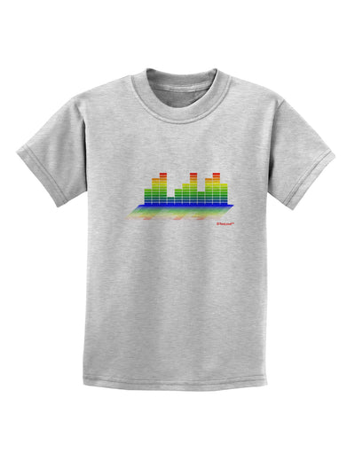 Equalizer Bars Design Childrens T-Shirt by TooLoud-Childrens T-Shirt-TooLoud-AshGray-X-Small-Davson Sales