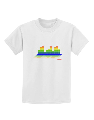 Equalizer Bars Design Childrens T-Shirt by TooLoud-Childrens T-Shirt-TooLoud-White-X-Small-Davson Sales