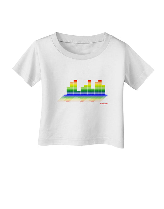 Equalizer Bars Design Infant T-Shirt by TooLoud-Infant T-Shirt-TooLoud-White-06-Months-Davson Sales