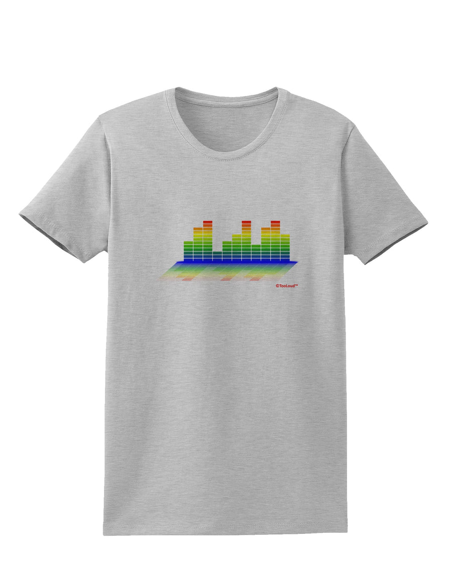 Equalizer Bars Design Womens T-Shirt by TooLoud-Womens T-Shirt-TooLoud-White-X-Small-Davson Sales