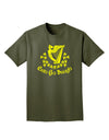 Erin Go Bragh Ireland Forever Adult Dark T-Shirt-Mens T-Shirt-TooLoud-Military-Green-Small-Davson Sales