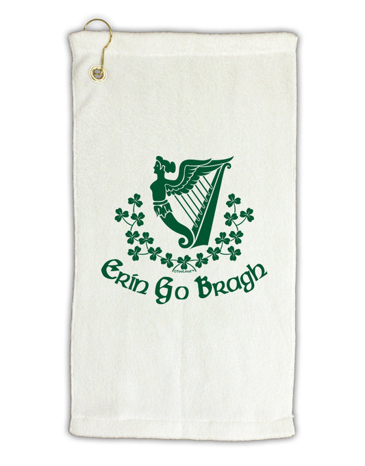 Erin Go Bragh Ireland Forever Micro Terry Gromet Golf Towel 16 x 25 inch-Golf Towel-TooLoud-White-Davson Sales