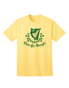 Erin Go Bragh - Ireland Forever: Premium Adult T-Shirt Collection-Mens T-shirts-TooLoud-Yellow-Small-Davson Sales