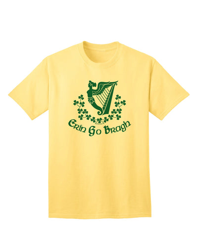 Erin Go Bragh - Ireland Forever: Premium Adult T-Shirt Collection-Mens T-shirts-TooLoud-Yellow-Small-Davson Sales