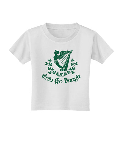 Erin Go Bragh Ireland Forever Toddler T-Shirt-Toddler T-Shirt-TooLoud-White-2T-Davson Sales