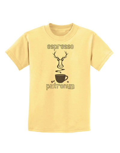 Espresso Patronum Childrens T-Shirt-Childrens T-Shirt-TooLoud-Daffodil-Yellow-X-Small-Davson Sales