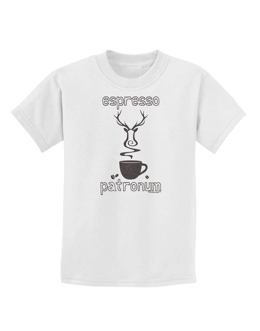 Espresso Patronum Childrens T-Shirt-Childrens T-Shirt-TooLoud-White-X-Small-Davson Sales