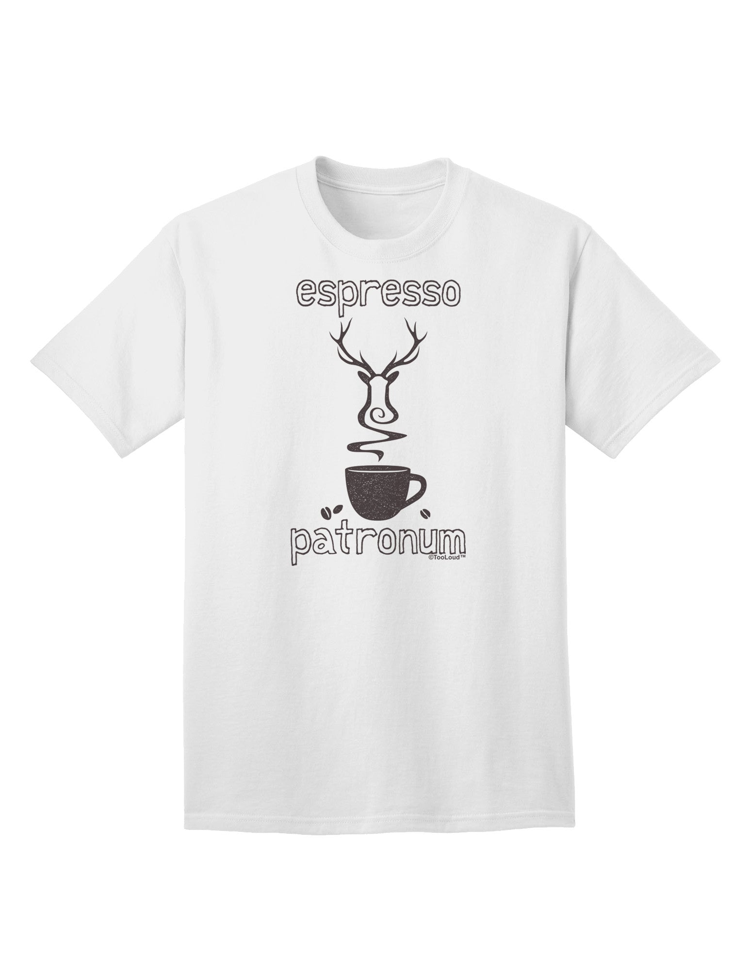 Espresso Patronum Premium Adult T-Shirt - Exclusively for Coffee and Magic Enthusiasts-Mens T-shirts-TooLoud-White-Small-Davson Sales