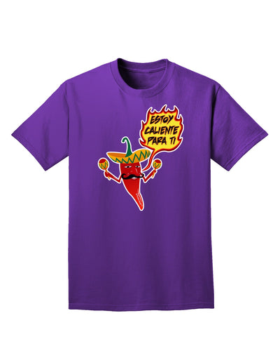 Estoy Caliente Para Ti Adult Dark T-Shirt-Mens T-Shirt-TooLoud-Purple-Small-Davson Sales