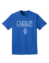 Ethereum Logo Adult T-Shirt: A Stylish Addition to Your Wardrobe-Mens T-shirts-TooLoud-Royal-Blue-Small-Davson Sales