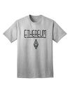 Ethereum Logo Adult T-Shirt: A Stylish Addition to Your Wardrobe-Mens T-shirts-TooLoud-AshGray-Small-Davson Sales